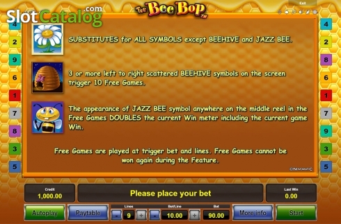 Οθόνη8. The Bee Bop Κουλοχέρης
