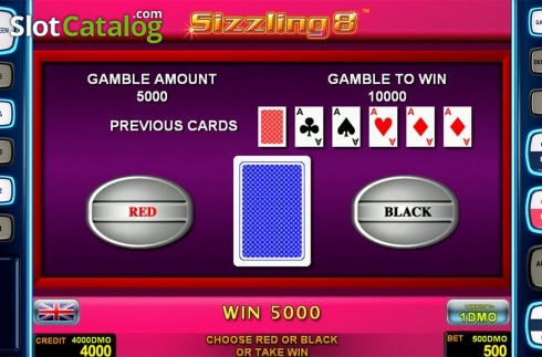 Οθόνη6. Sizzling 8 Deluxe Κουλοχέρης