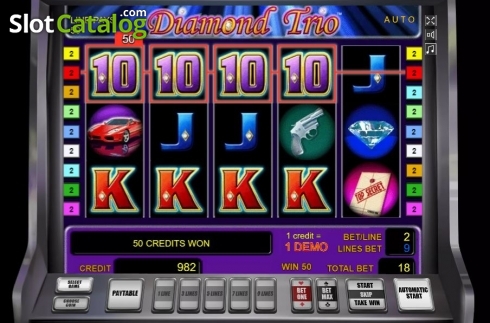 Οθόνη3. Diamond Trio Κουλοχέρης 