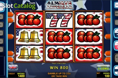 Οθόνη4. Always American Deluxe Κουλοχέρης