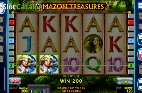 Οθόνη3. Amazon Treasures Deluxe Κουλοχέρης