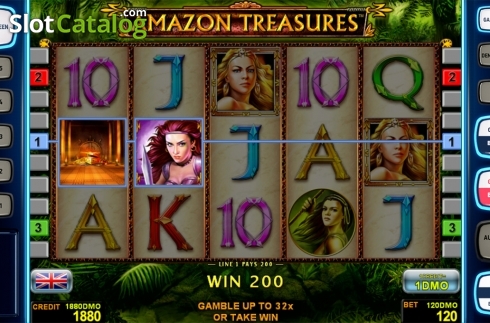 Οθόνη4. Amazon Treasures Deluxe Κουλοχέρης