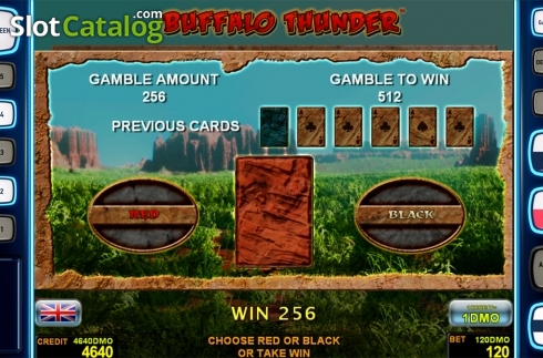 Οθόνη7. Buffalo Thunder Deluxe Κουλοχέρης