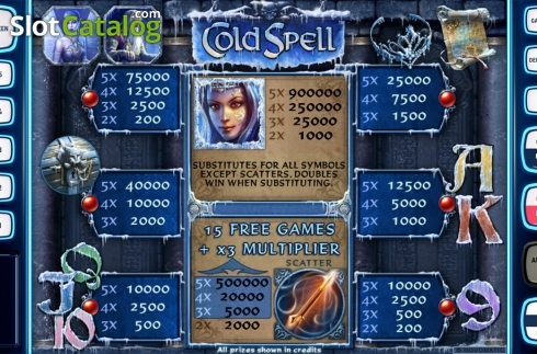 Οθόνη8. Cold Spell Deluxe Κουλοχέρης 