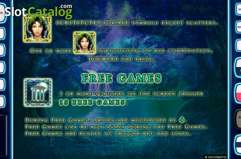 Οθόνη8. Dianas Realm Deluxe Κουλοχέρης