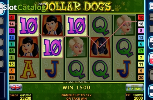 Οθόνη5. Dollar Dogs Deluxe Κουλοχέρης