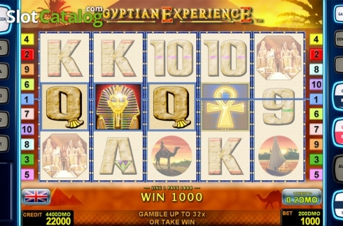 Οθόνη3. Egyptian Experience Deluxe Κουλοχέρης