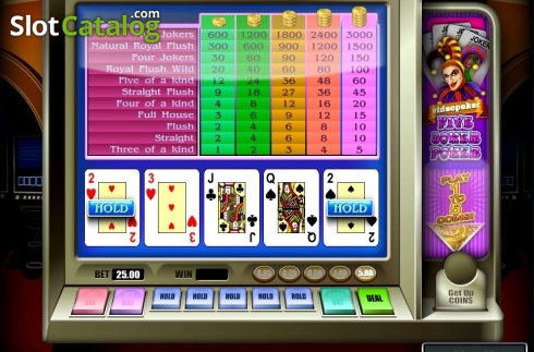 Οθόνη3. Five Joker Poker Κουλοχέρης