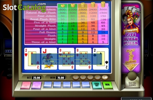 Οθόνη4. Five Joker Poker Κουλοχέρης