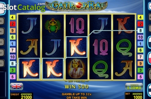 Οθόνη3. Gate Of Ra Deluxe Κουλοχέρης