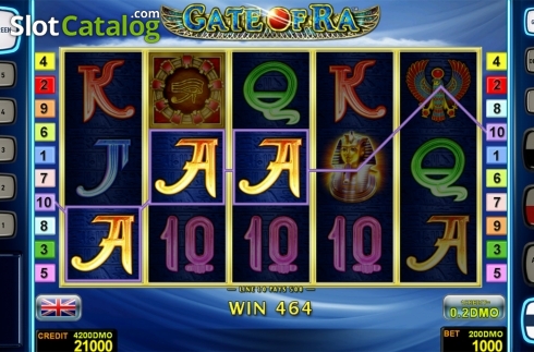 Οθόνη4. Gate Of Ra Deluxe Κουλοχέρης