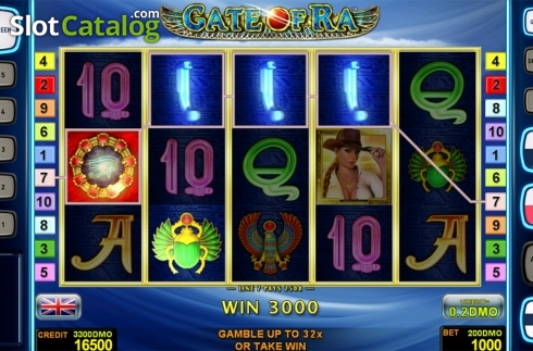 Οθόνη5. Gate Of Ra Deluxe Κουλοχέρης