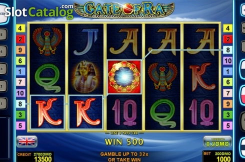 Οθόνη6. Gate Of Ra Deluxe Κουλοχέρης