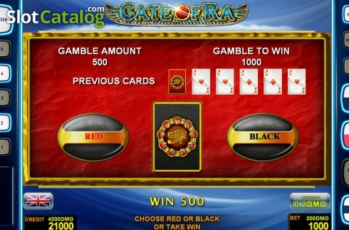 Οθόνη7. Gate Of Ra Deluxe Κουλοχέρης