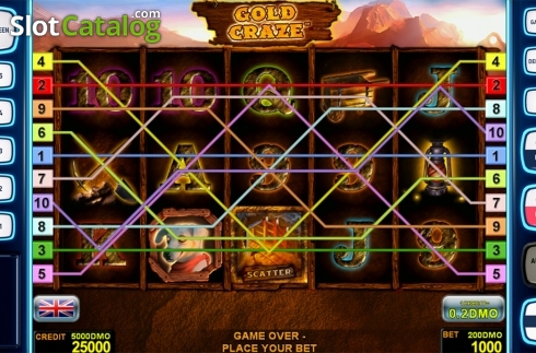 Οθόνη2. Gold Craze Deluxe Κουλοχέρης