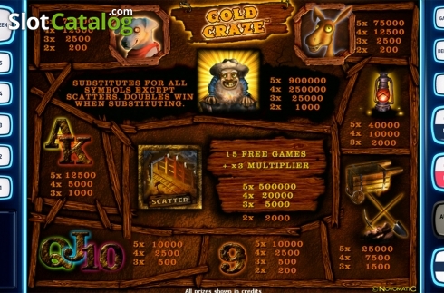 Οθόνη8. Gold Craze Deluxe Κουλοχέρης