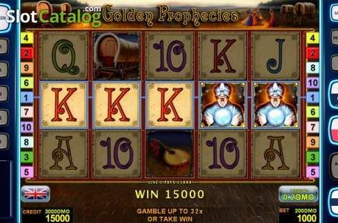 Οθόνη4. Golden Prophecies Deluxe Κουλοχέρης 