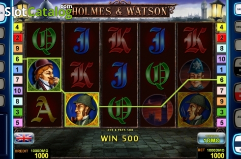 Οθόνη3. Holmes Watson Deluxe Κουλοχέρης