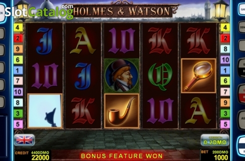 Οθόνη4. Holmes Watson Deluxe Κουλοχέρης
