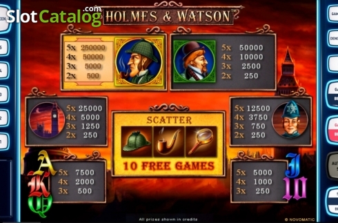 Οθόνη8. Holmes Watson Deluxe Κουλοχέρης