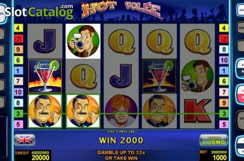 Οθόνη4. Hot Volee Deluxe Κουλοχέρης