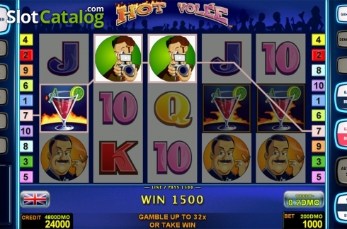 Οθόνη5. Hot Volee Deluxe Κουλοχέρης