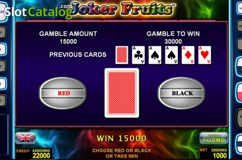 Οθόνη6. Joker Fruits Deluxe Κουλοχέρης 