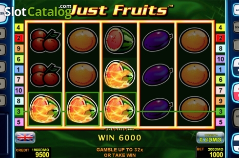 Οθόνη5. Just Fruits Deluxe Κουλοχέρης 