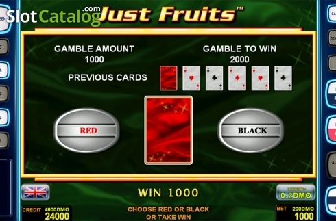 Οθόνη6. Just Fruits Deluxe Κουλοχέρης 