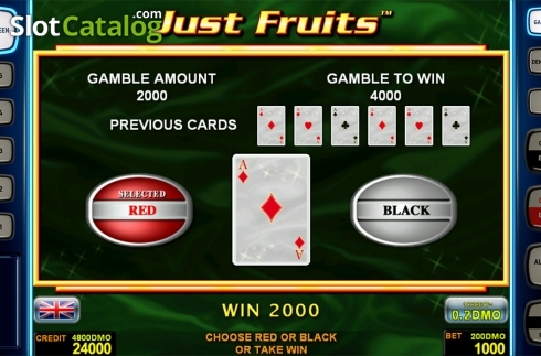 Οθόνη7. Just Fruits Deluxe Κουλοχέρης 