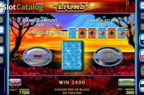 Οθόνη6. Lions Deluxe Κουλοχέρης