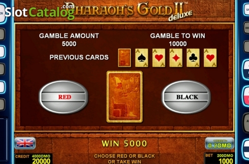 Οθόνη6. Pharaohs Gold 2 Deluxe Κουλοχέρης