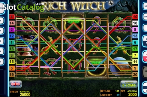 Οθόνη2. Rich Witch Deluxe Κουλοχέρης