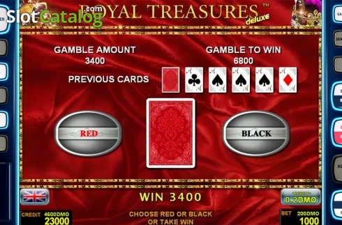 Οθόνη6. Royal Treasures Deluxe Κουλοχέρης
