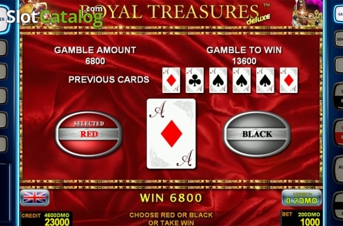 Οθόνη7. Royal Treasures Deluxe Κουλοχέρης