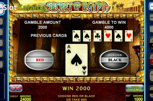 Οθόνη7. Secret Of Egypt Deluxe Κουλοχέρης 