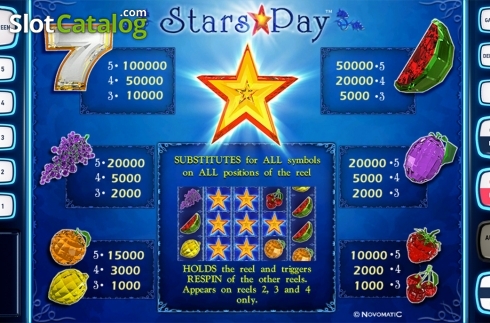 Οθόνη7. Stars Pay Deluxew Κουλοχέρης