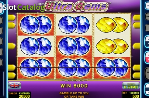 Οθόνη3. Ultra Gems Deluxe Κουλοχέρης