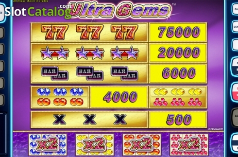 Οθόνη8. Ultra Gems Deluxe Κουλοχέρης