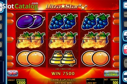 Οθόνη3. Ultra Star Deluxe Κουλοχέρης 
