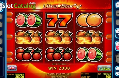 Οθόνη4. Ultra Star Deluxe Κουλοχέρης 