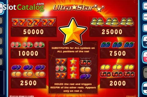 Οθόνη8. Ultra Star Deluxe Κουλοχέρης 