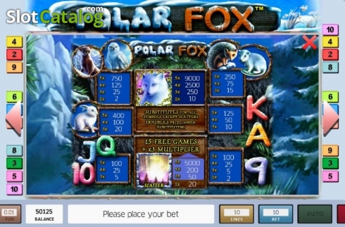 Οθόνη4. Polar Fox Κουλοχέρης