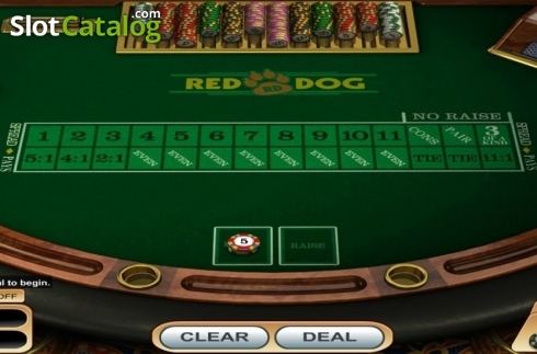 Οθόνη2. Red Dog (Novomatic) Κουλοχέρης