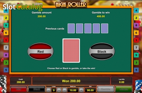 Οθόνη6. High Roller (Big Wave Gaming) Κουλοχέρης
