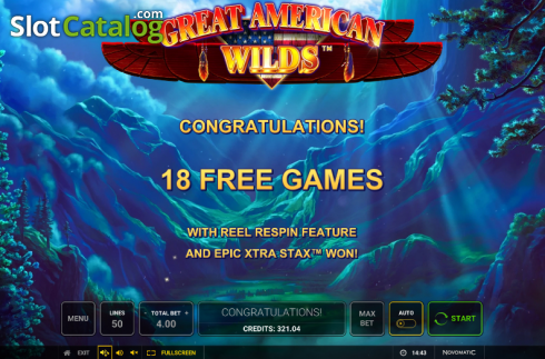 Οθόνη6. Great American Wilds Κουλοχέρης
