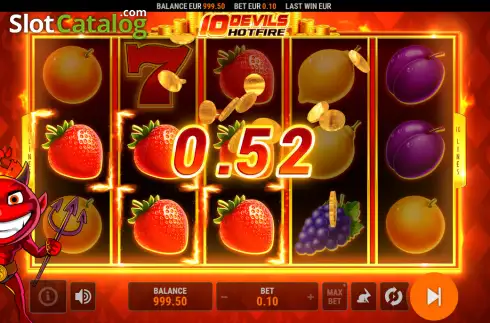 Οθόνη3. 10 Devils Hotfire Κουλοχέρης