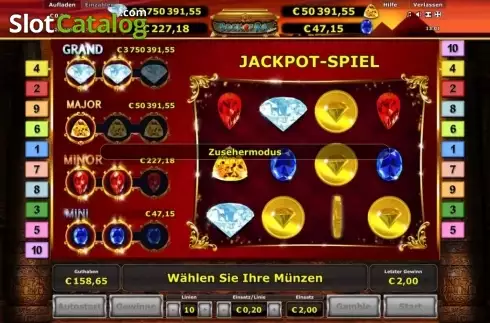 Οθόνη 3. Book of Ra Deluxe Jackpot Edition Κουλοχέρης