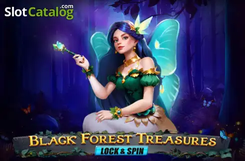 Black Forest Treasures Lock and Spin Λογότυπο Black Forest Treasures Lock and Spin Λογότυπο