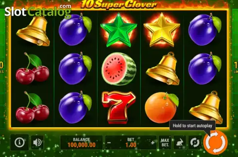 Οθόνη2. 10 Super Clover Κουλοχέρης